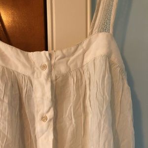 Aritzia Wilfred Button-Up Tank